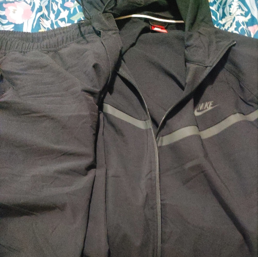 Nike Black Track Jacket Suit